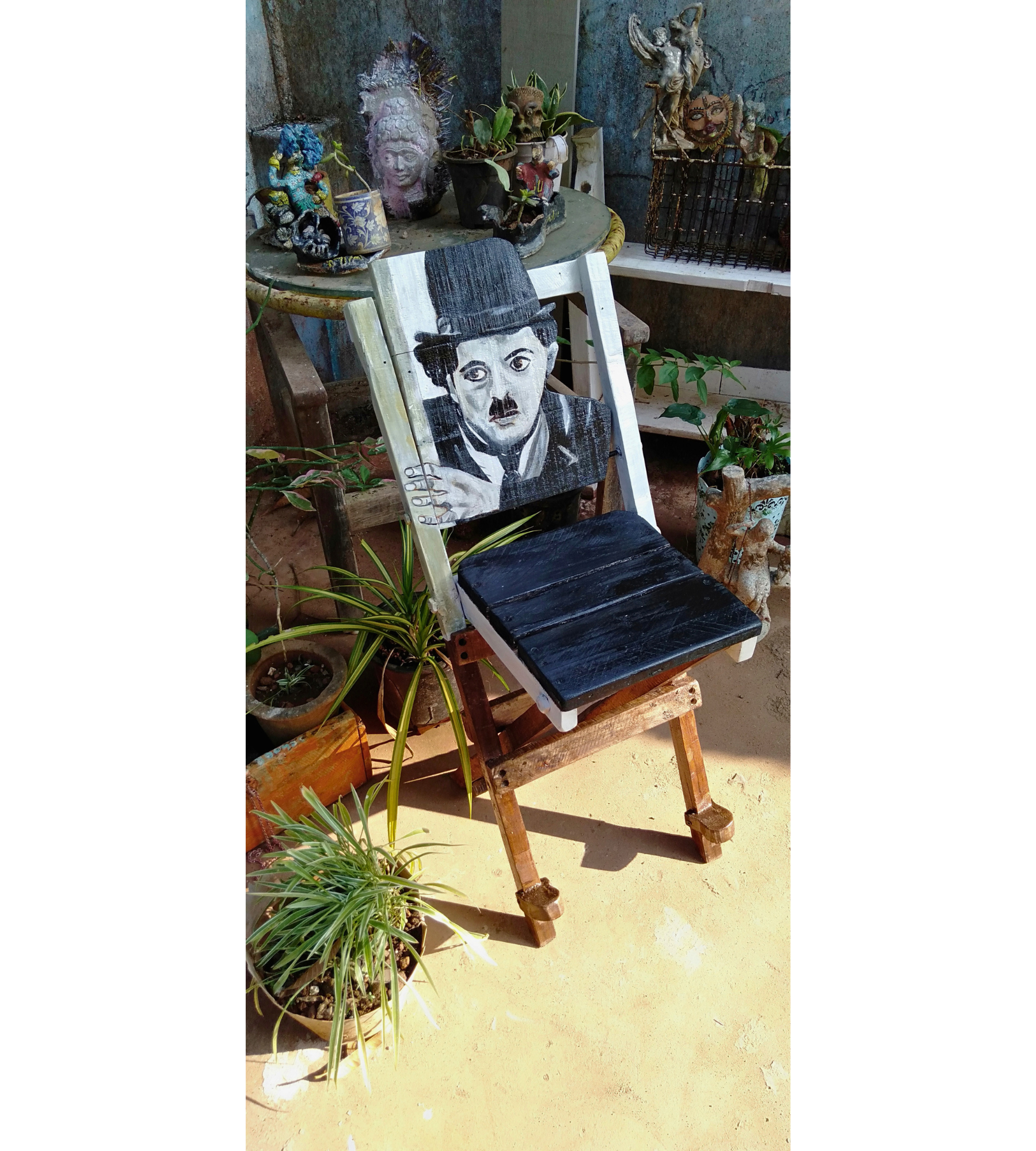 Charlie Chaplin Artist Chair — Functional Art Furniture