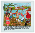 Philu Goes Fishing! – Original Acrylic Painting