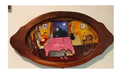 Philu vs Frost – Goan Chic Poetry Night | Original Storyboard Art on Wood