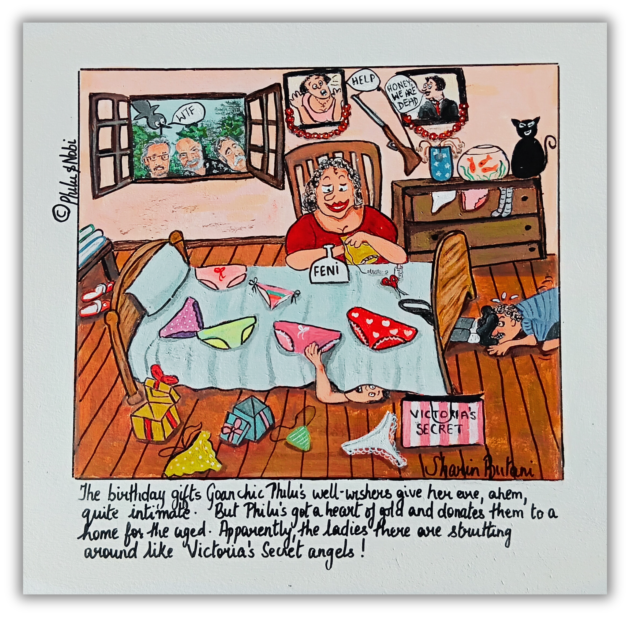 Philu's Intimate Gifts – Original Acrylic Painting