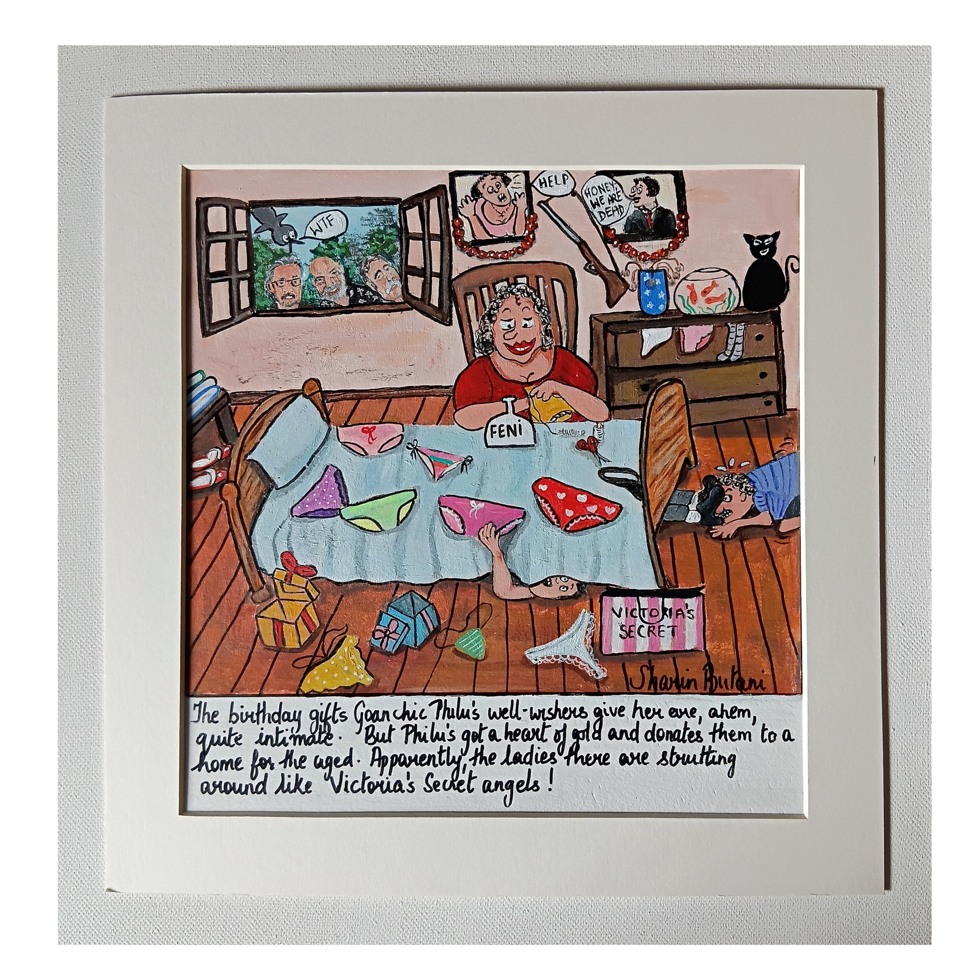Philu's Intimate Gifts – Original Acrylic Painting