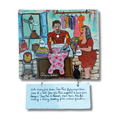 Look Who's Ironing Frills in Goa - Philu Parody Artwork by Sharin Butani