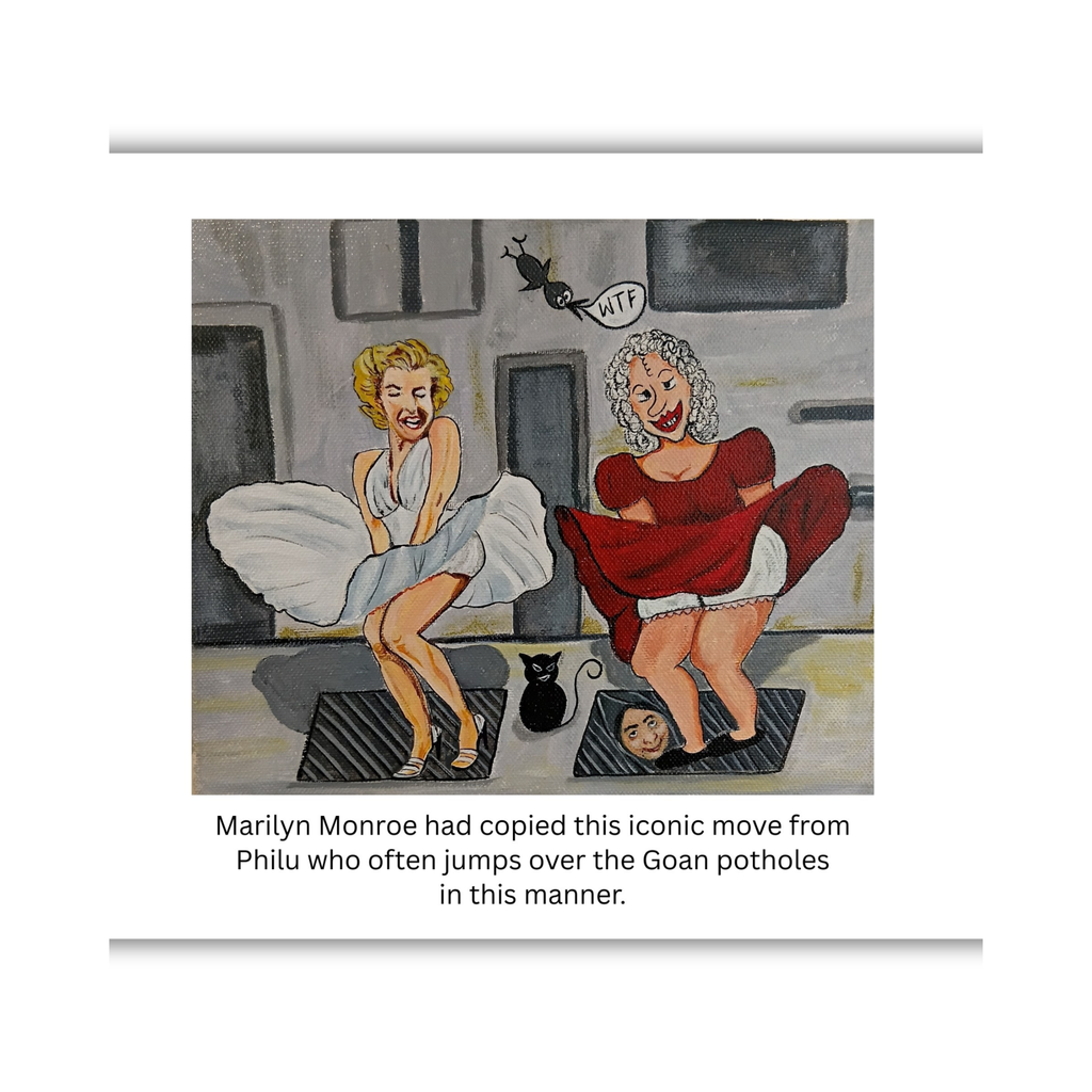 Marilyn Monroe Copies Philu – Fine Art Print