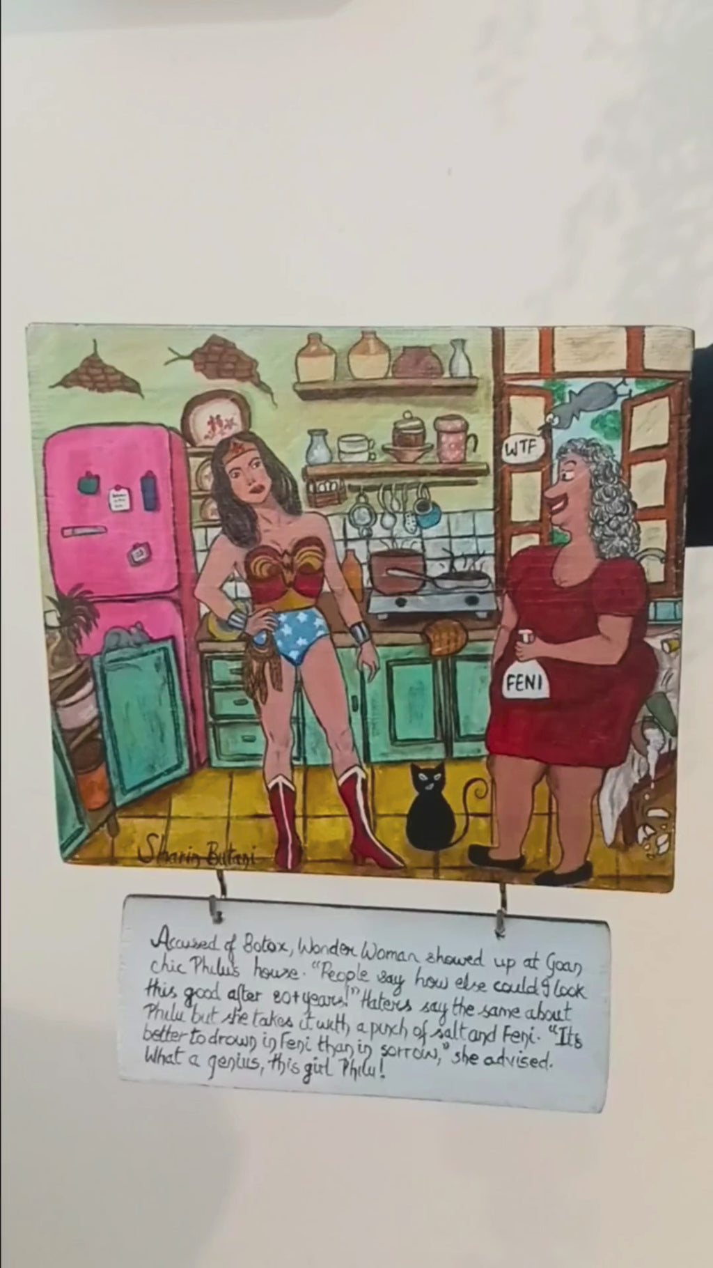 Look Who's Doing Botox Now - Philu Parody Artwork by Sharin Butani
