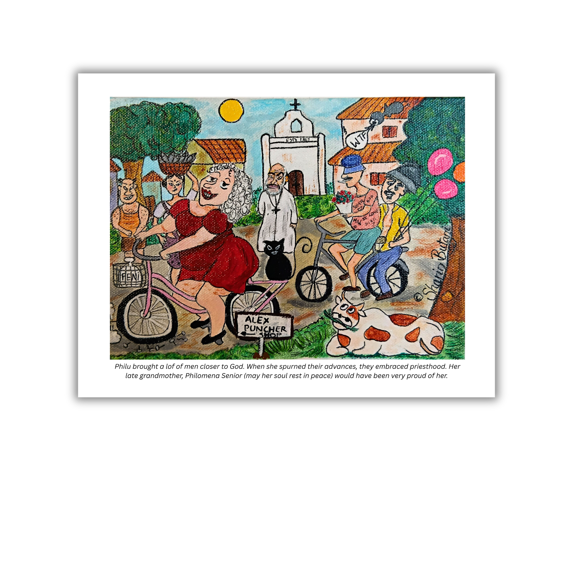 Too Many Priests in Goa! – Fine Art Print