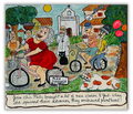 Too Many Priests in Goa! – Original Acrylic Painting
