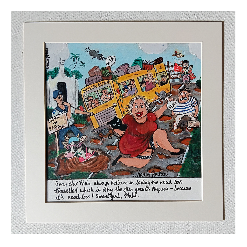 The Road-Less Travelled – Original Acrylic Painting