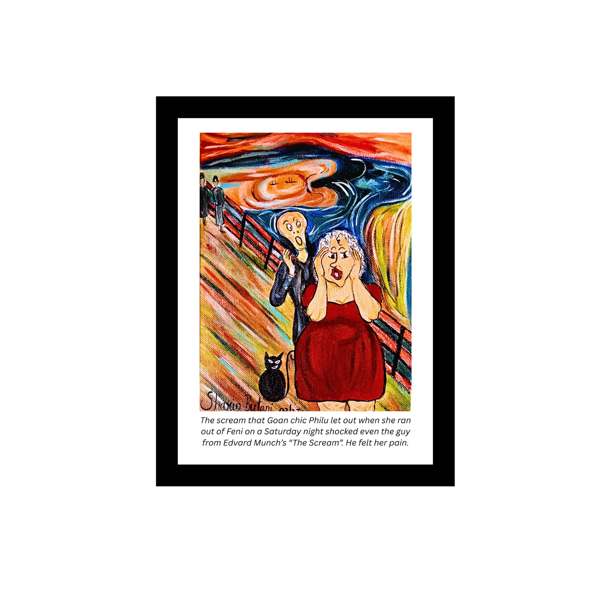 When Philu Screamed! – Fine Art Print