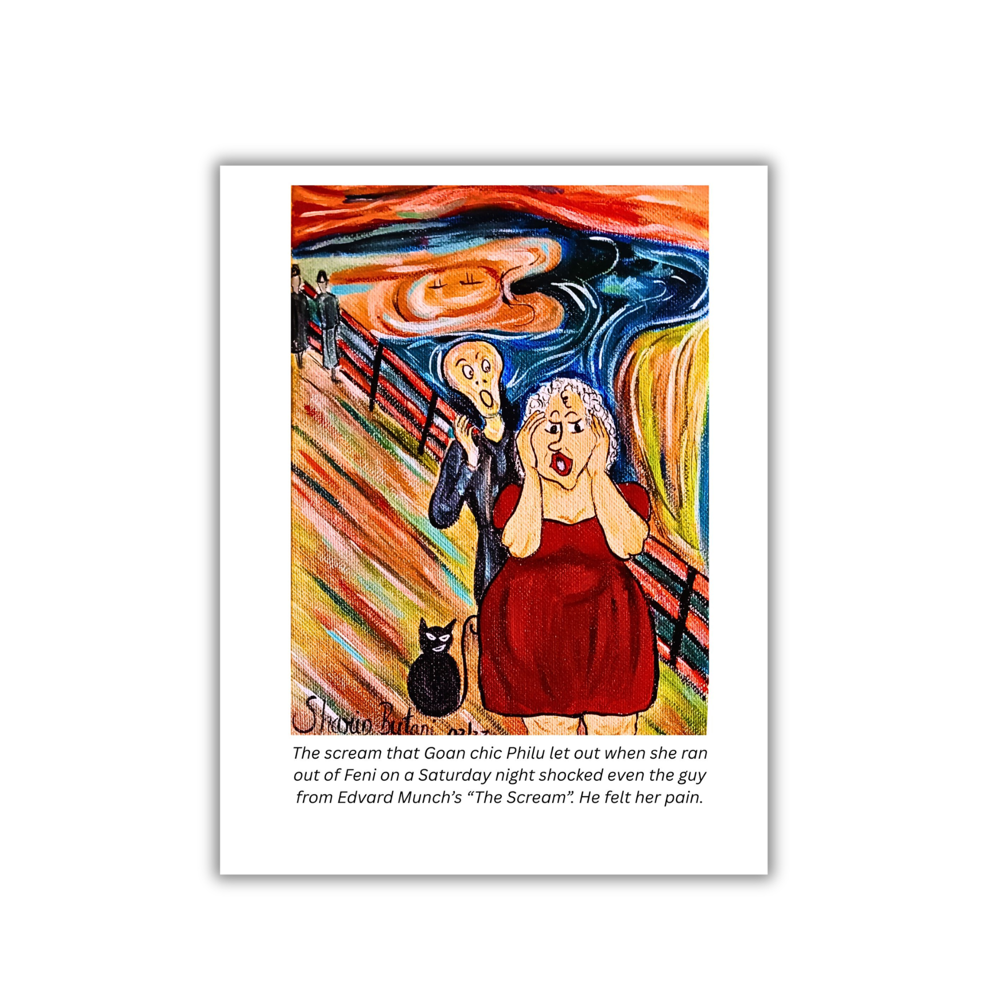 When Philu Screamed! – Fine Art Print