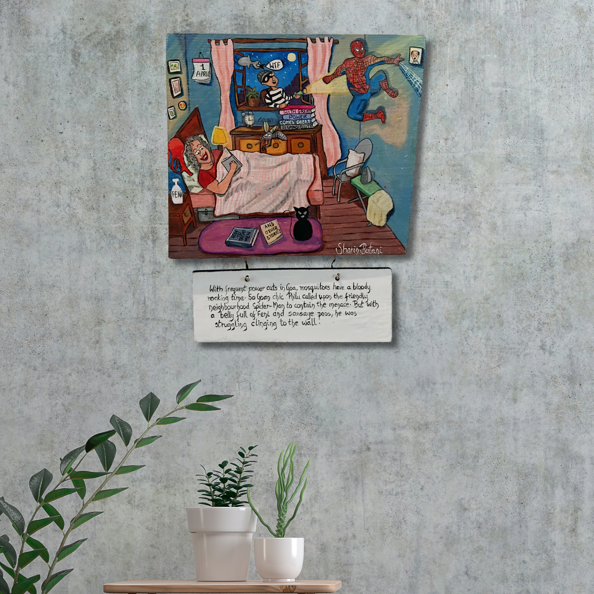 Spider-Man nets Goan mosquitoes - Philu and the Superheroes Limited Edition