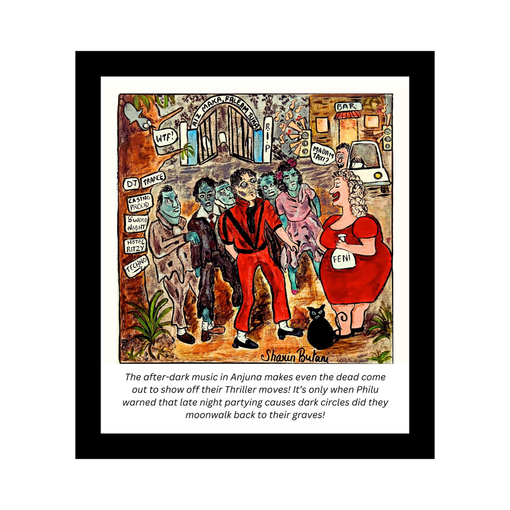Thriller in Anjuna – Fine Art Print