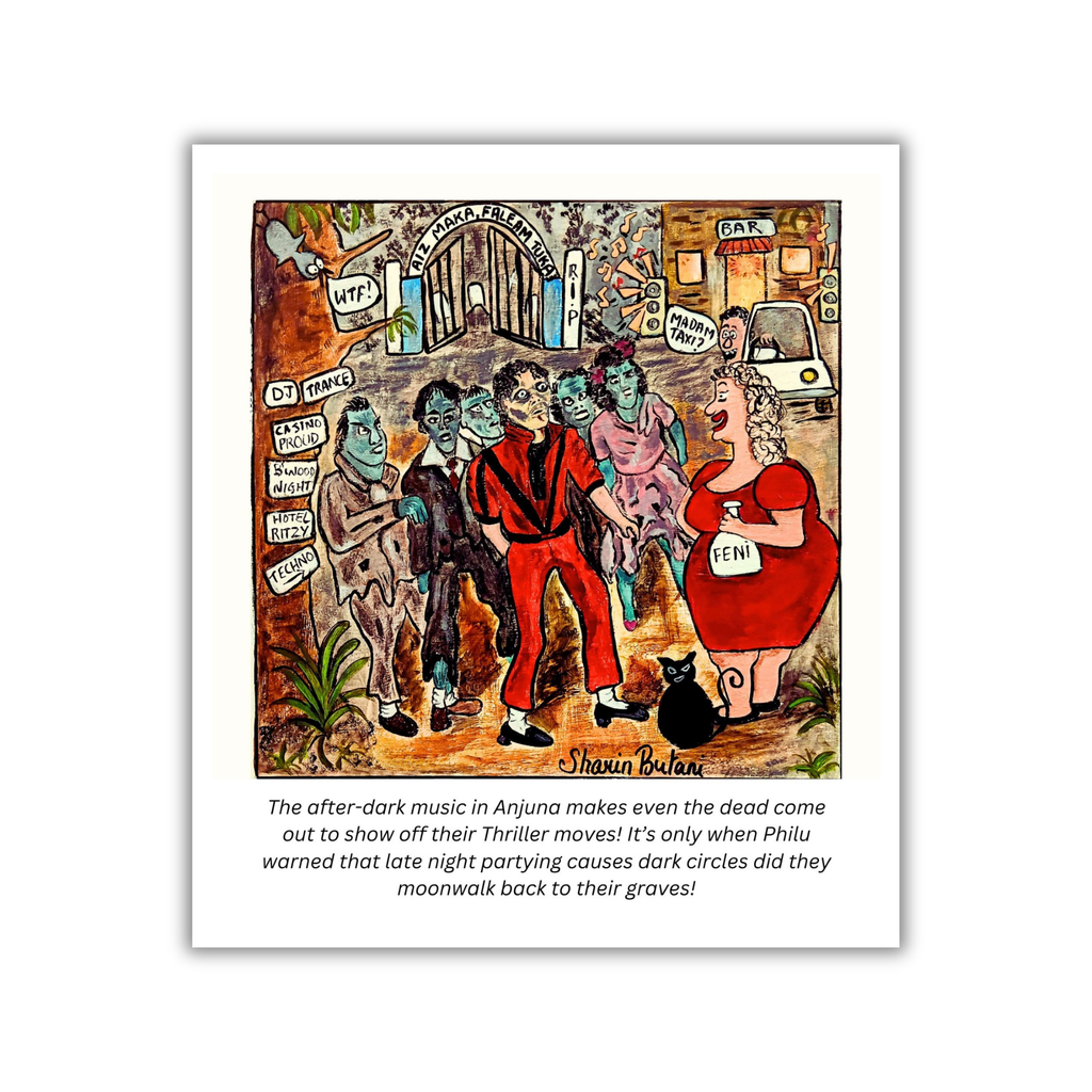 Thriller in Anjuna – Fine Art Print
