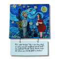 Van Gogh Gets Feni Therapy – Original Acrylic on Wood