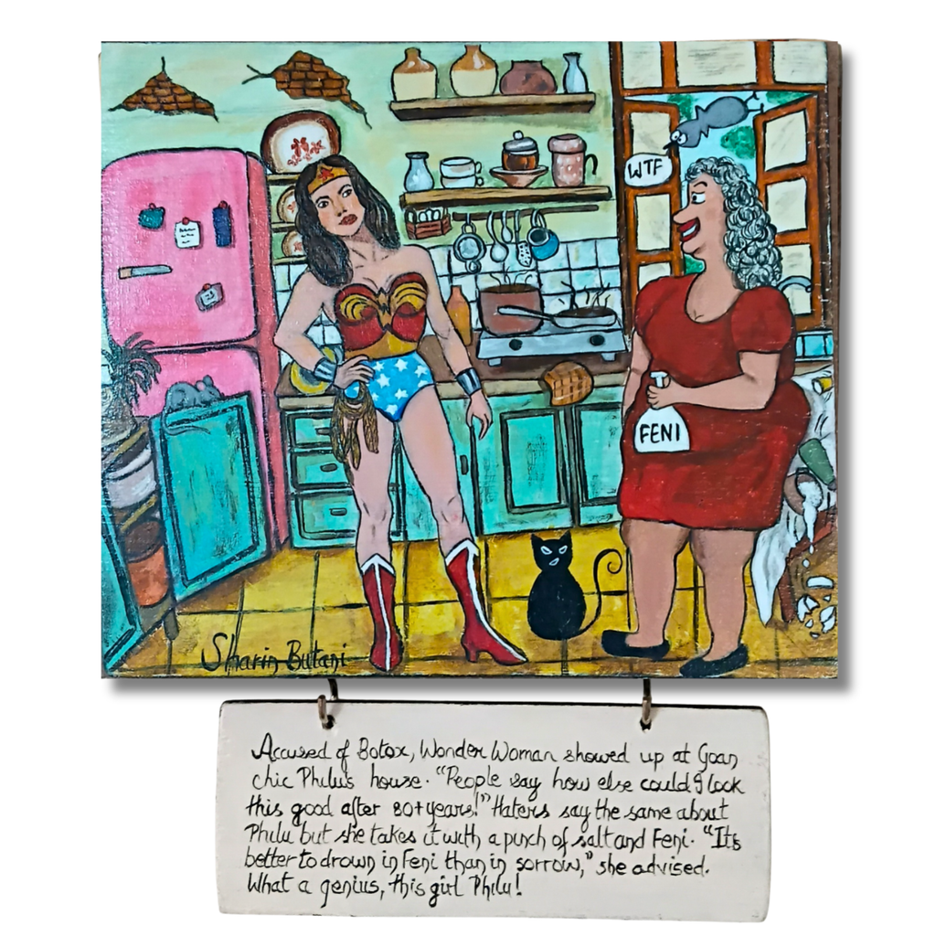Look Who's Doing Botox Now - Philu Parody Artwork by Sharin Butani